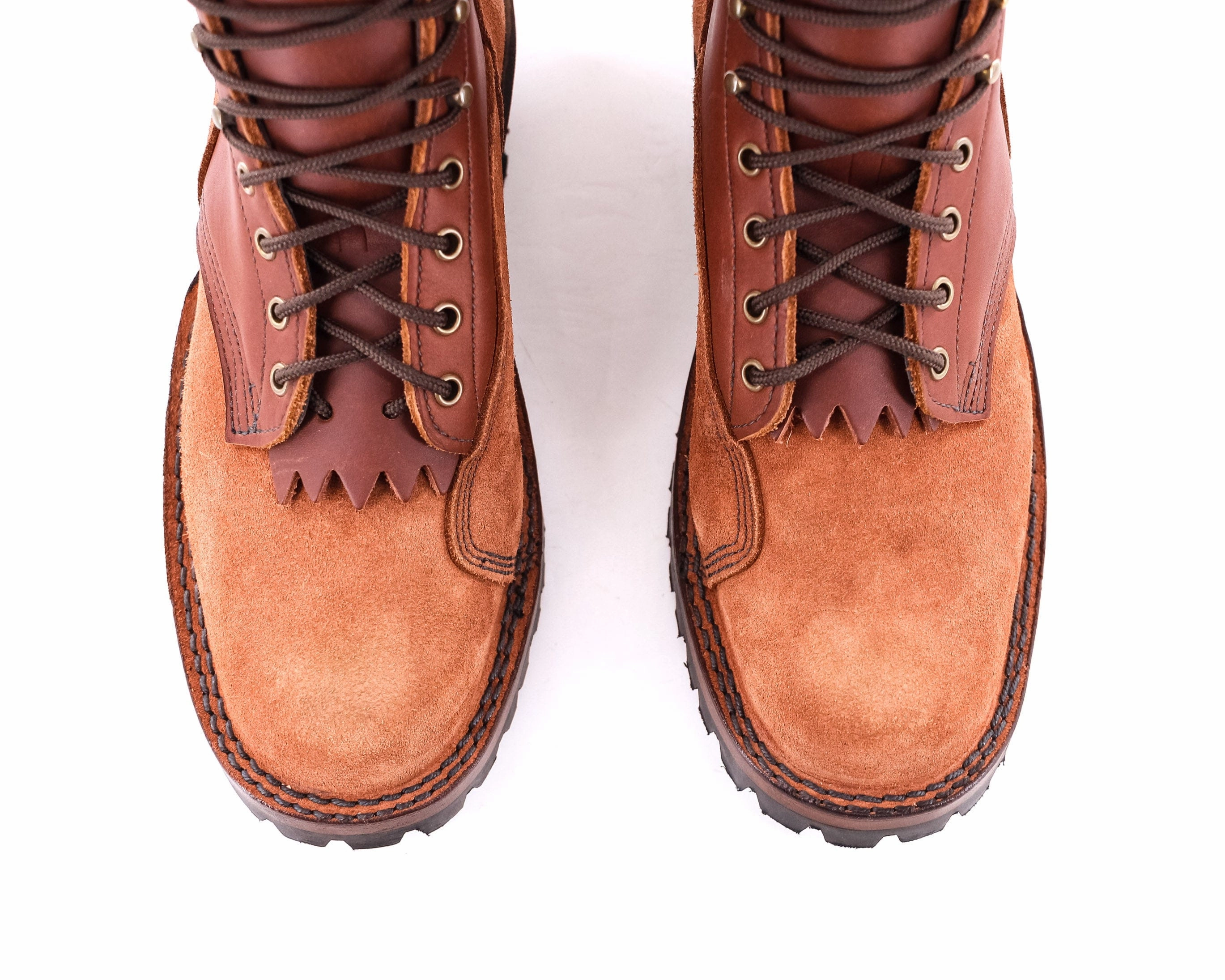 Cushioned Step Work Commute Climber (Safety Toe) - Redwood