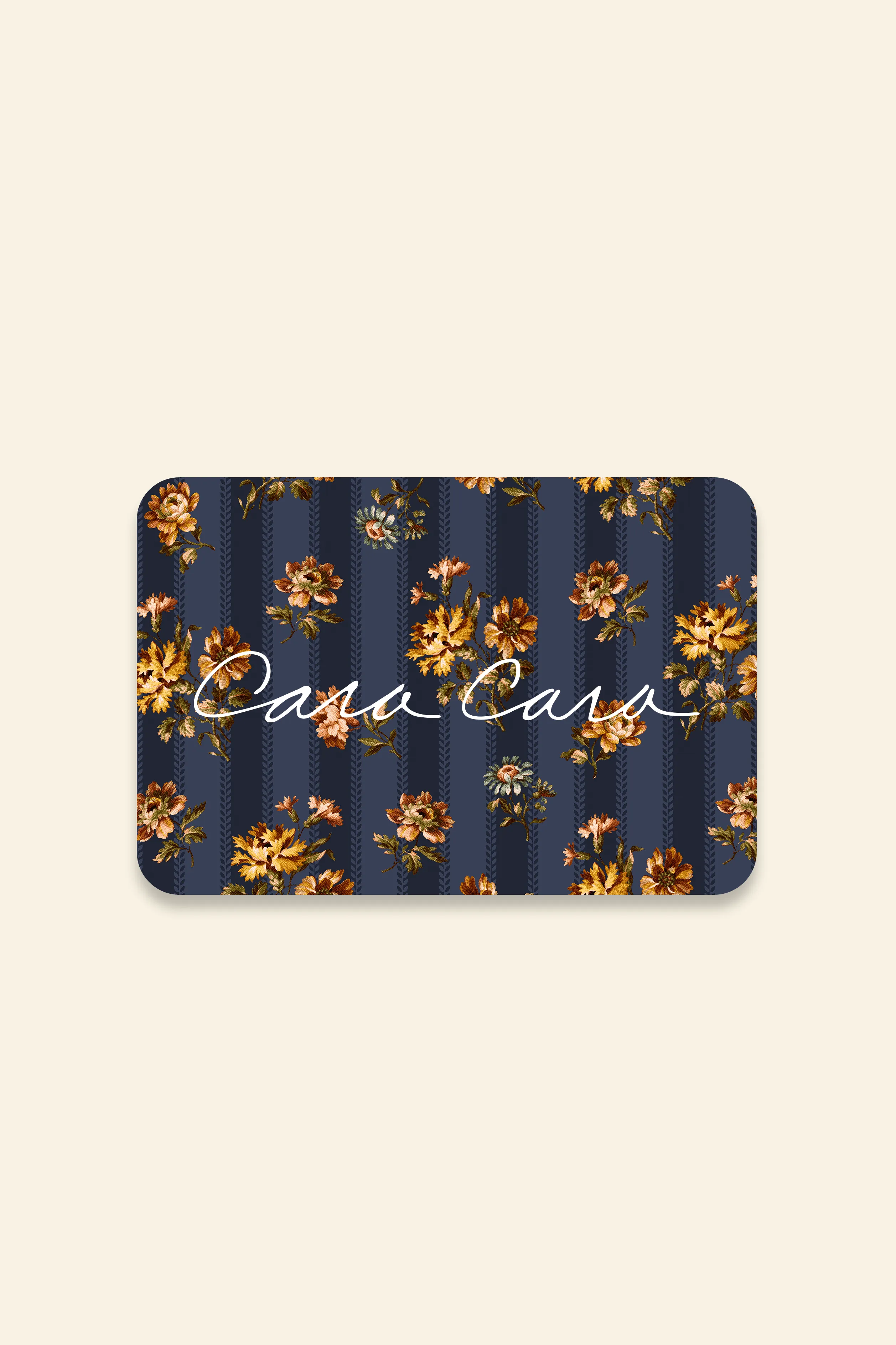 Digital Gift Card Zippered Vents