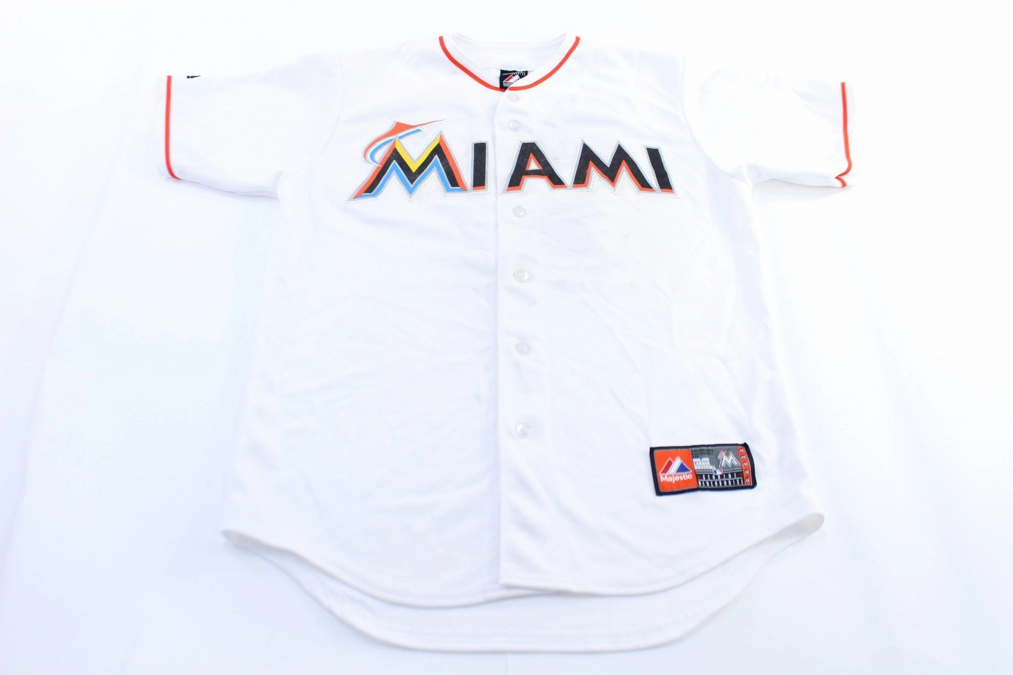 Soft Touch Interior Majestic Miami Marlins #11 Butler Baseball Jersey
