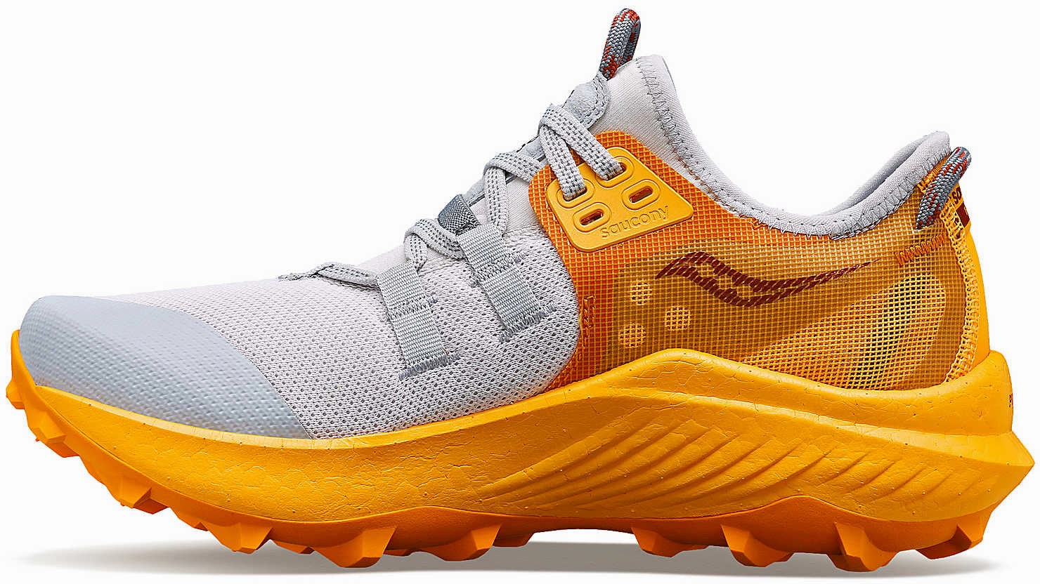 anti - static Saucony Endorphin Rift Womens Trail Running Shoes - Grey