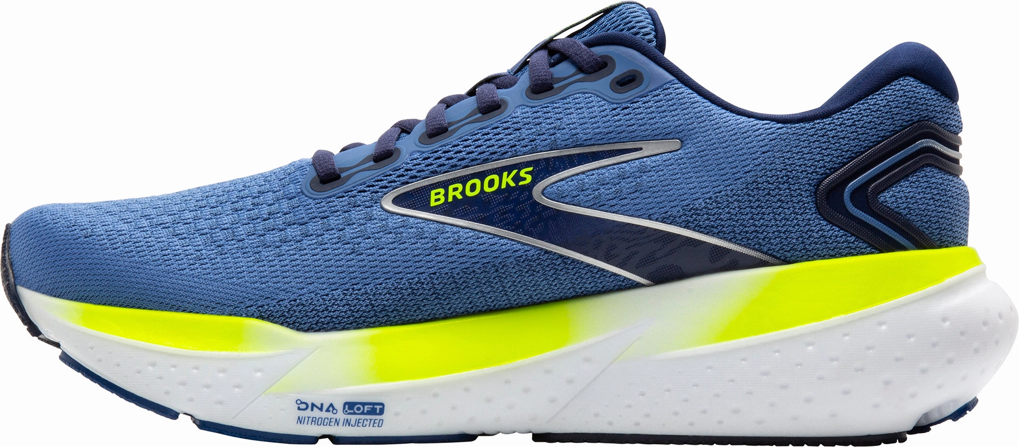 Group - running running in a jungle area shoes Brooks Glycerin 21 Mens Running Shoes - Blue