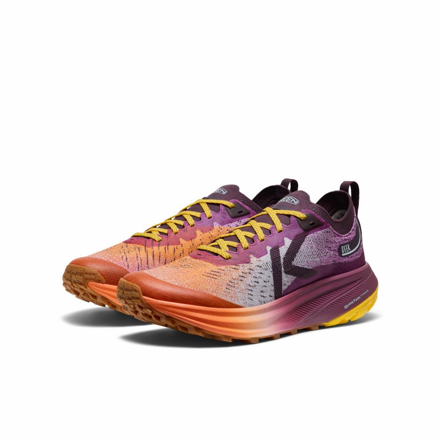 Training Comfortable Insole Men's Seek Trail Running Shoe  |  Willowherb/Orange Peel