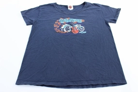 Women's Harley Davidson Motorcycles Gettysburg, Pennsylvania T-Shirt TexturedWeavePattern