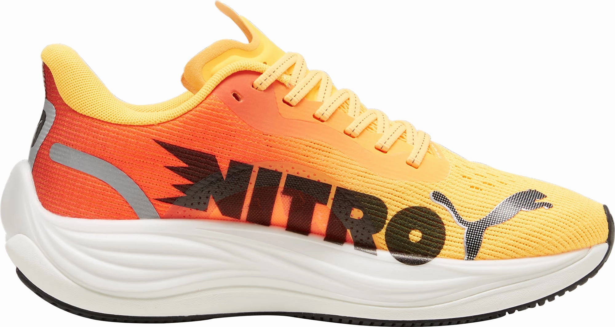 Thermo Bonded Seams Puma Velocity Nitro 3 Womens Running Shoes - Orange