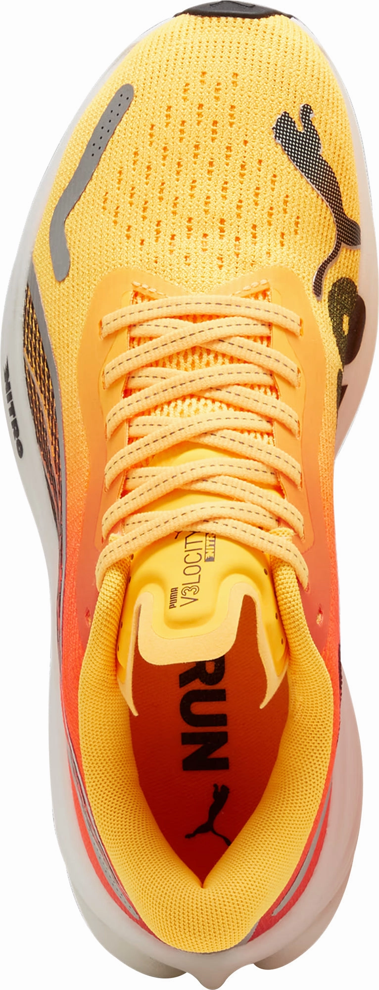 Puma Velocity Nitro 3 Womens Running Shoes - Orange children's athletic shoes