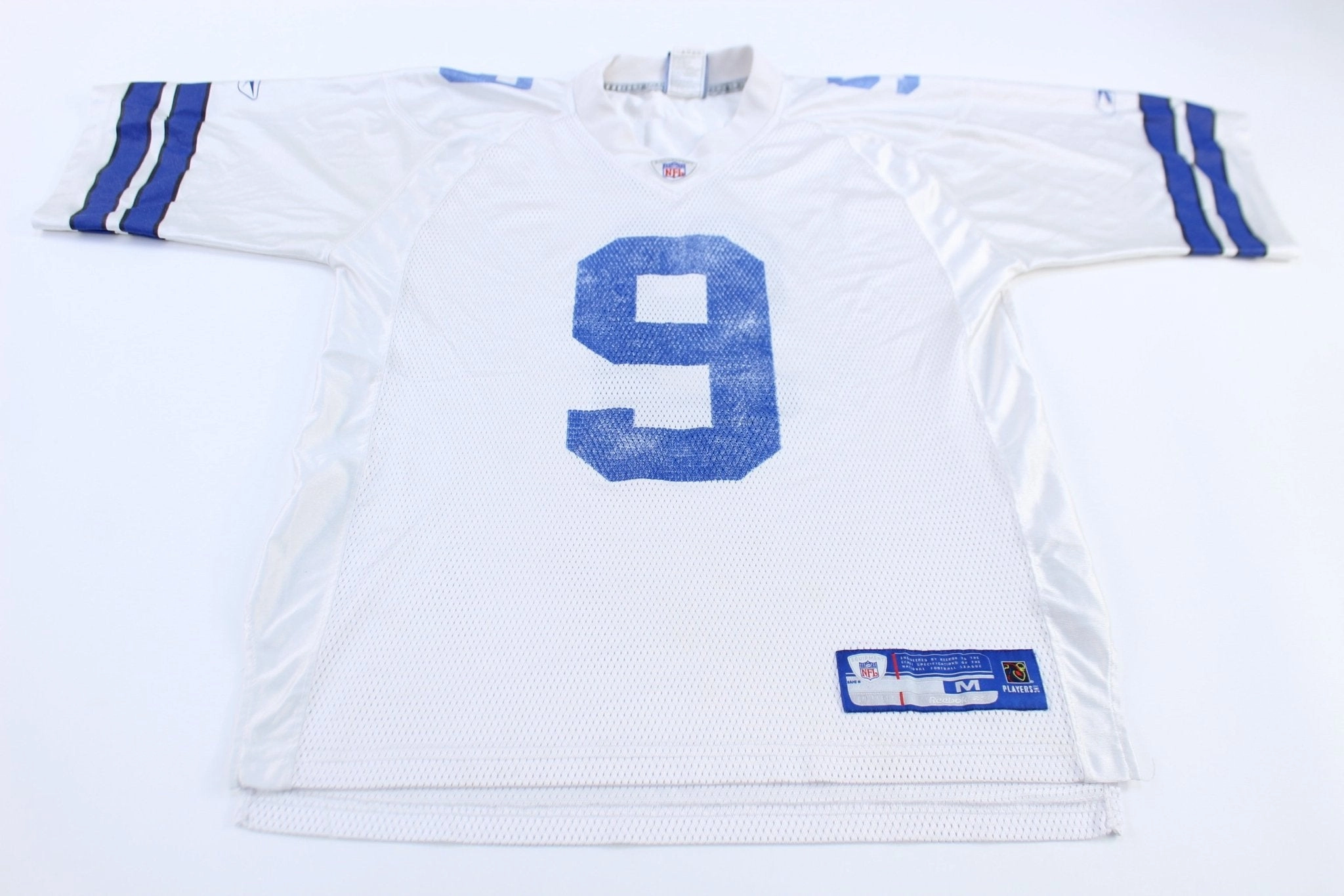Non Binding Armholes Dallas Cowboys Tony Romo Reebok Football Jersey