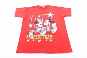 Stylish Look Mickey Unlimited Mickey & Minnie Mouse Perfect Team T-Shirt