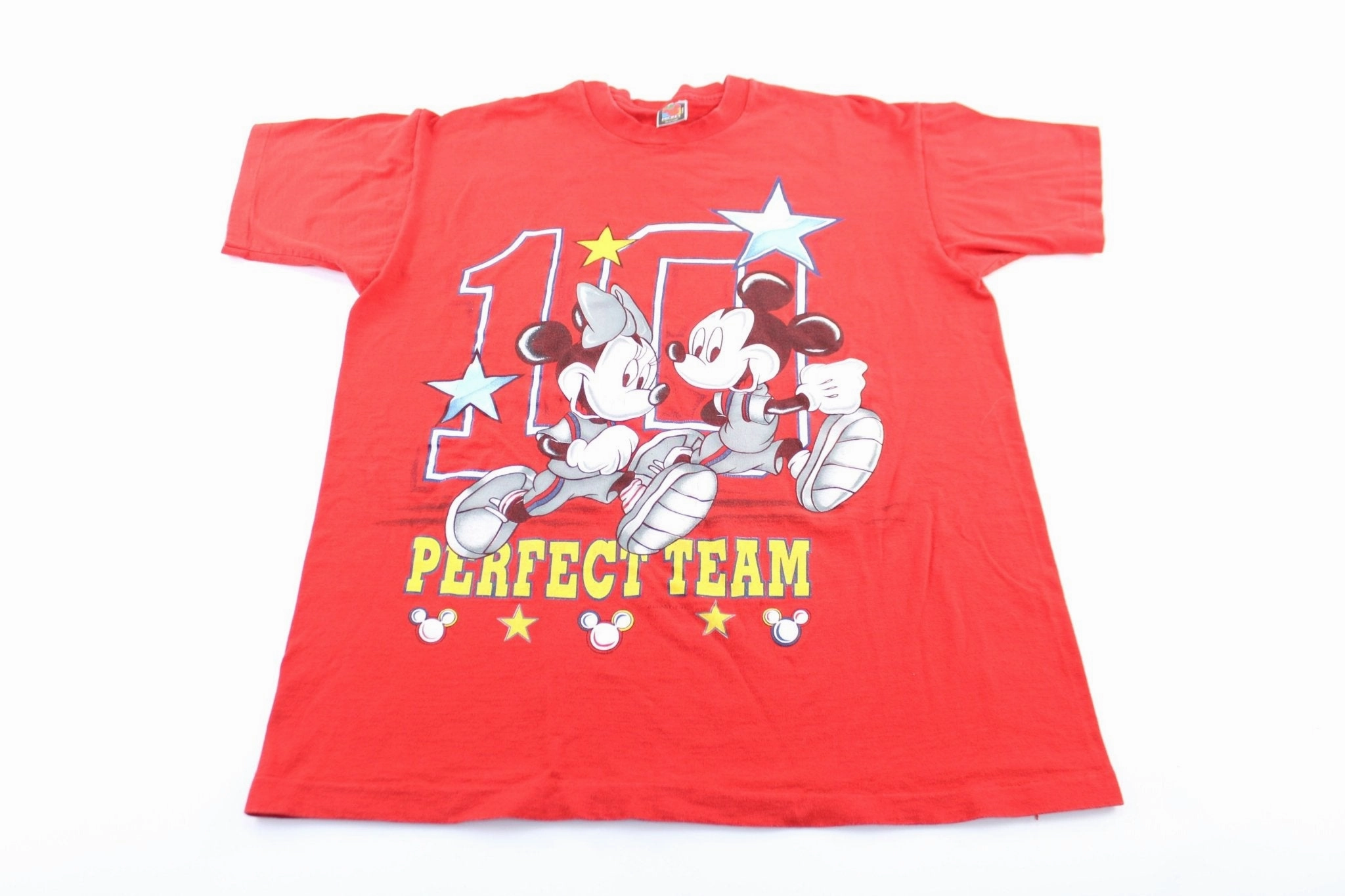 Stylish Look Mickey Unlimited Mickey & Minnie Mouse Perfect Team T-Shirt