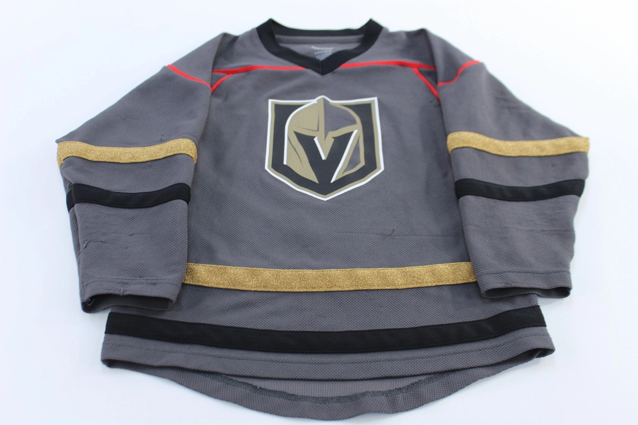 Youth Las Vegas Golden Knights Marc-Andre Fleury Hockey Jersey Quick Pullover Design