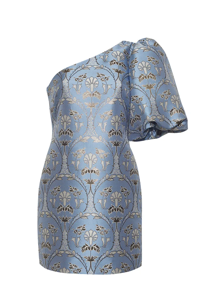 Lucia Mini Dress CrinkleResistantWeave Day To Night