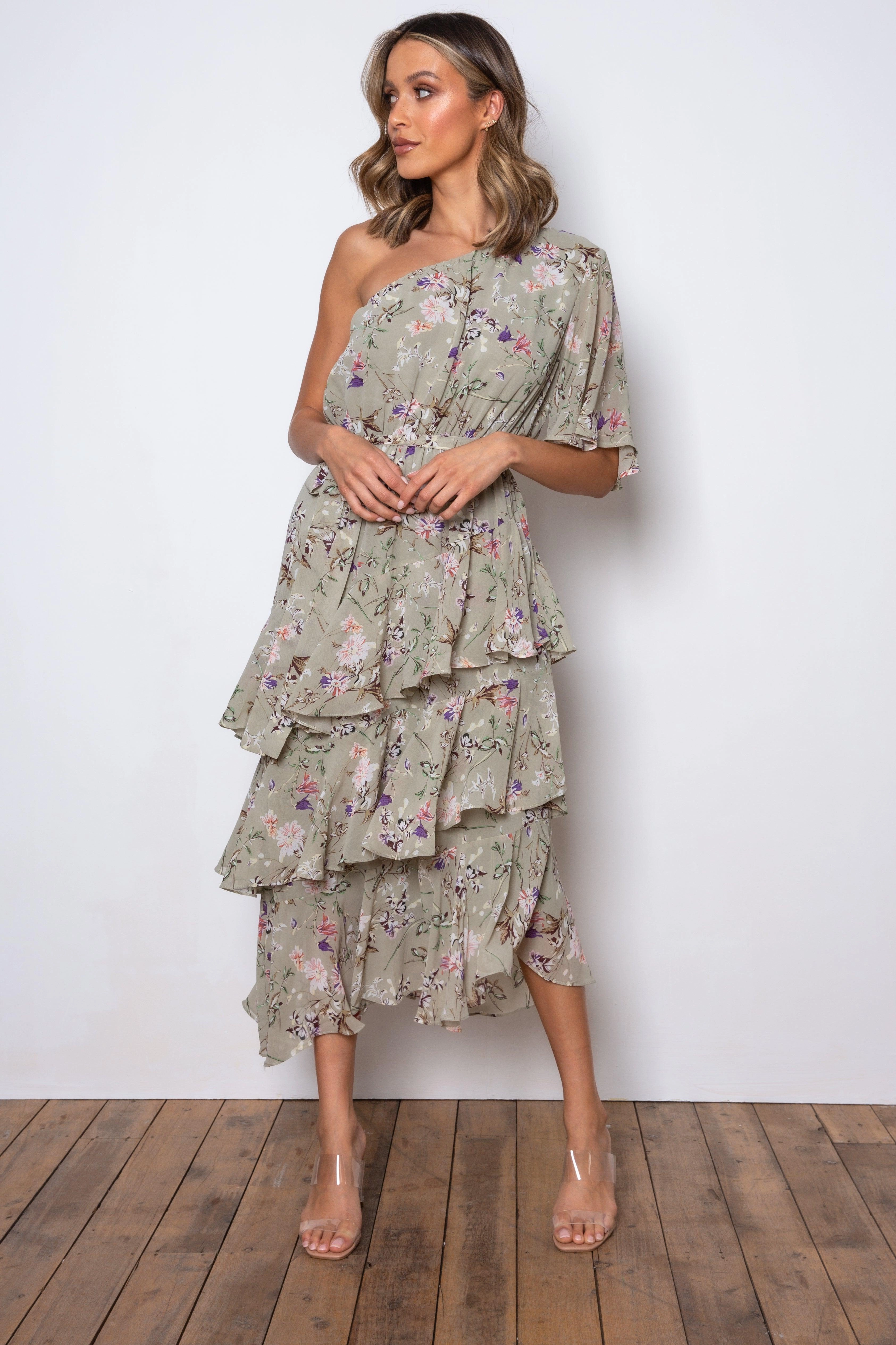 Atlantis Maxi Dress - Sage Relaxed day dress Layering Piece