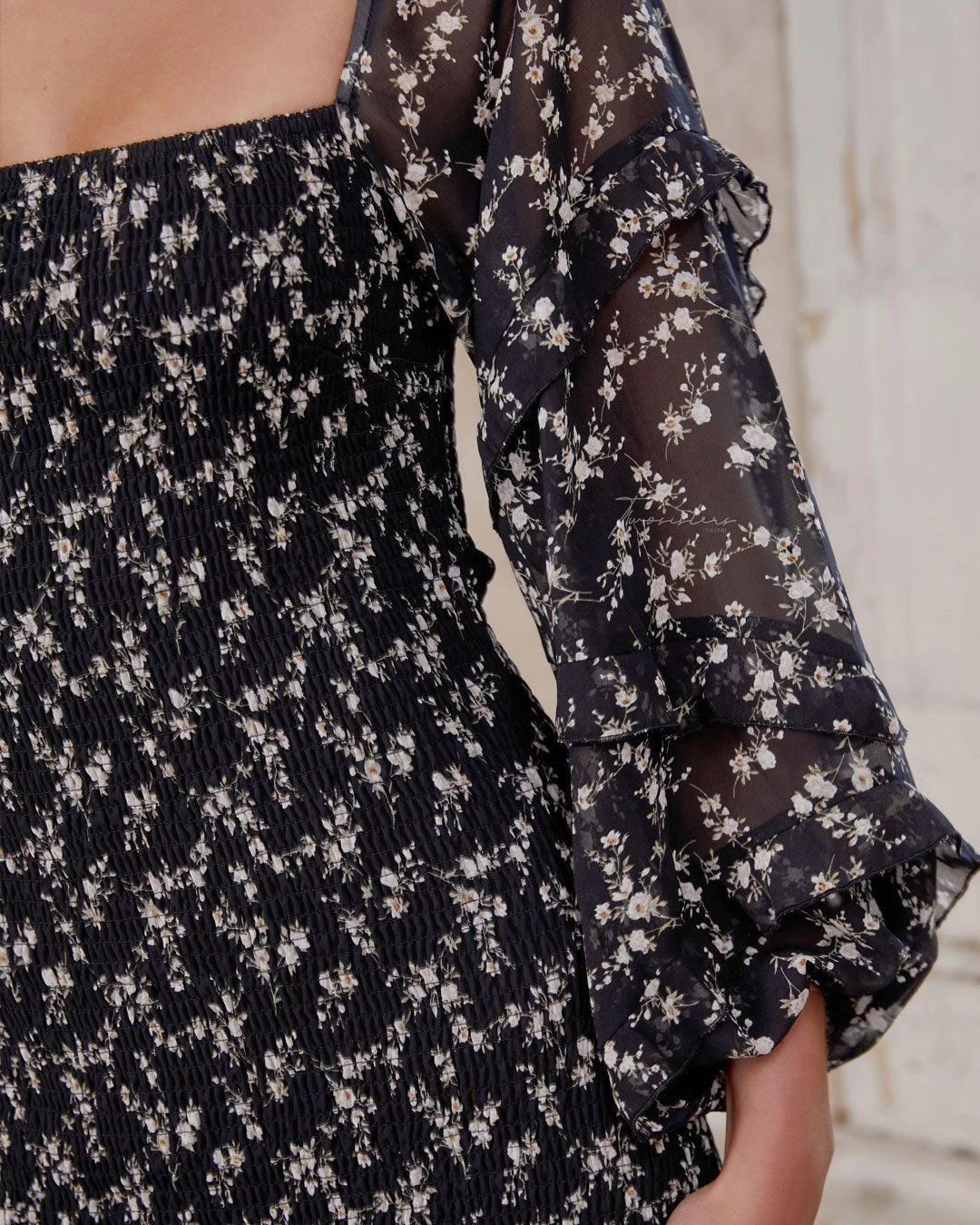 Resort Ready Ena Dress - Black