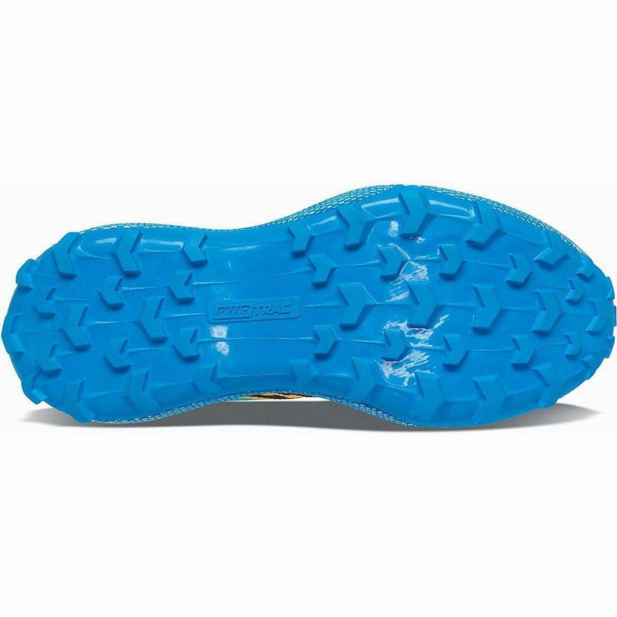 Airflow Optimized Design running in patterned designs Saucony Endorphin Mid Mens Trail Running Shoes - Blue