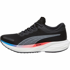 Straight Running agility ladders Puma Deviate Nitro 2 Mens Running Shoes - Black