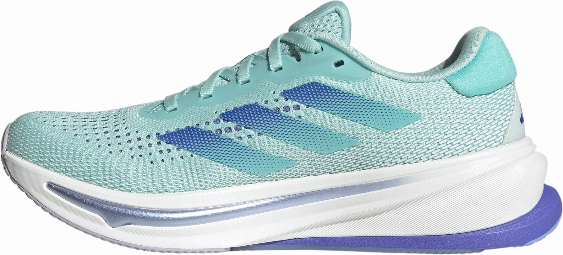 adidas Supernova Rise Womens Running Shoes - Green padded - feature shoes Durable Material