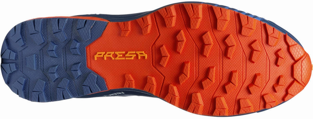 Scarpa Ribelle Run GORE-TEX Mens Trail Running Shoes - Blue Sintered Traction soft - sole - feature shoes