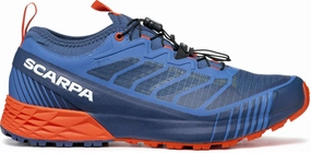 Scarpa Ribelle Run GORE-TEX Mens Trail Running Shoes - Blue rural running shoe operation 20K Run