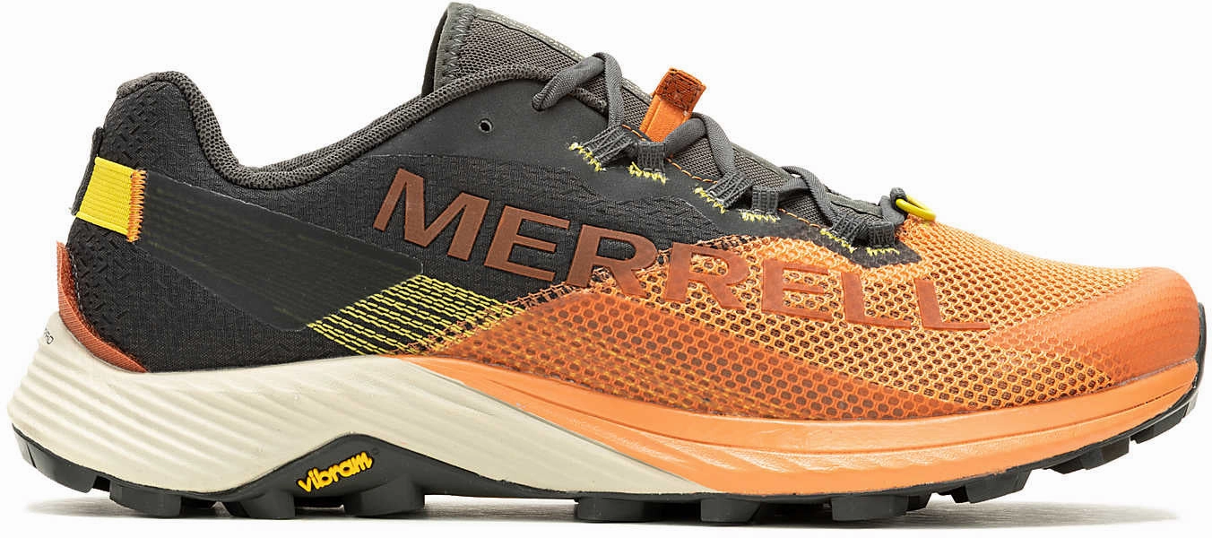 Pro Cushioning Merrell MTL Long Sky 2 Mens Trail Running Shoes - Orange