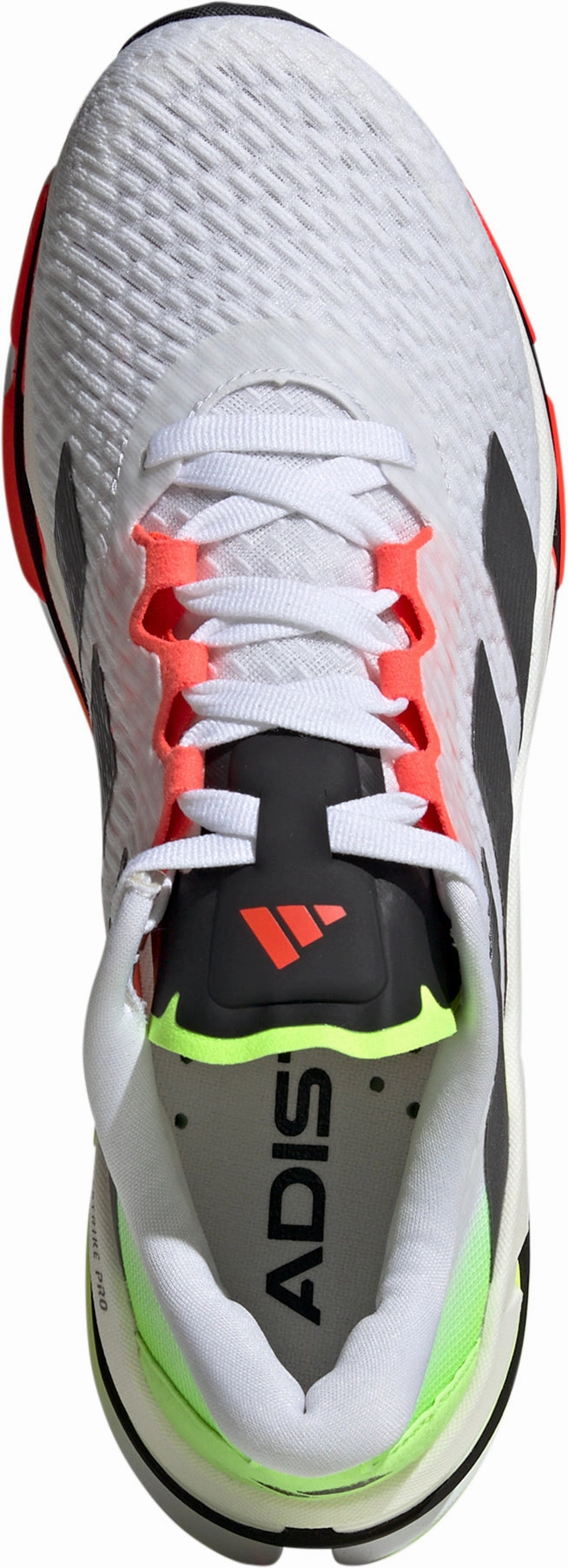 Breathable mesh upper running with a sports bra adidas Adistar BYD Mens Running Shoes - White