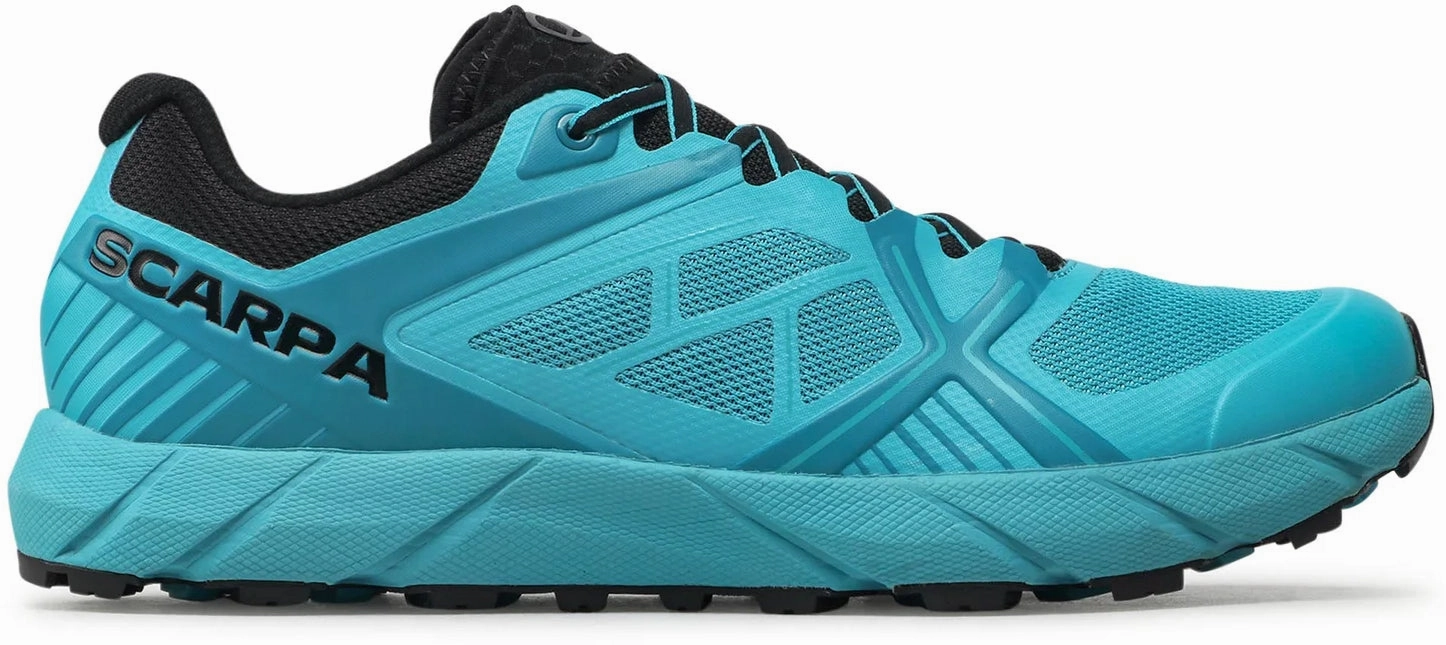 Breathable Inner Liner Anti Slip Interior Scarpa Spin 2.0 Mens Trail Running Shoes - Blue