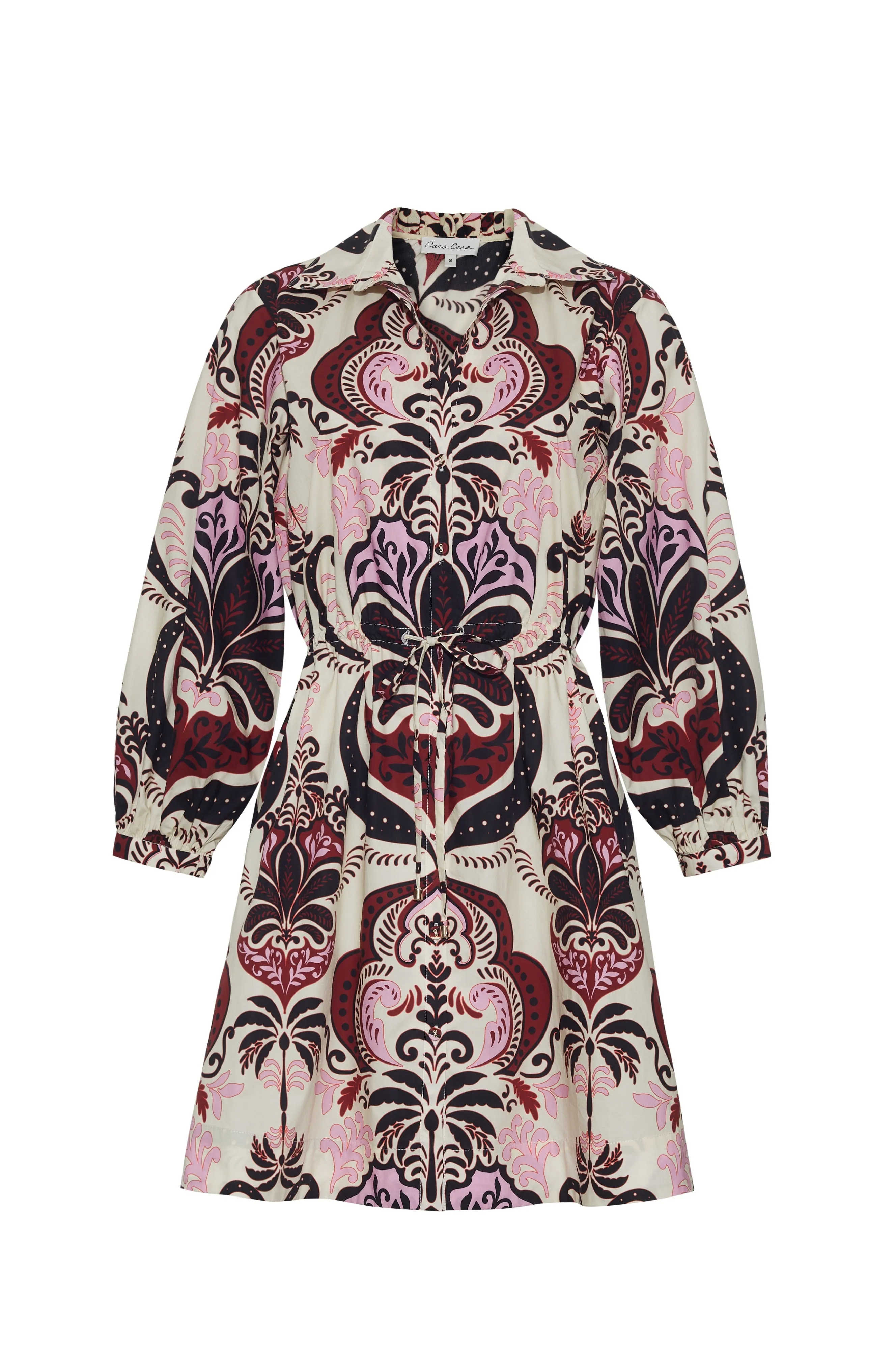 Sequin-Detail Henry Dress