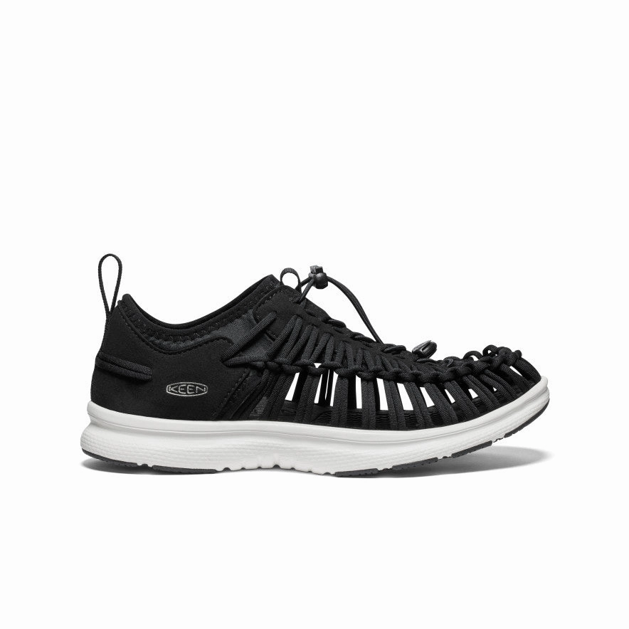 Men's UNEEK O3 Sneaker Sandal  |  Black/Star White Vegan Leather Upper