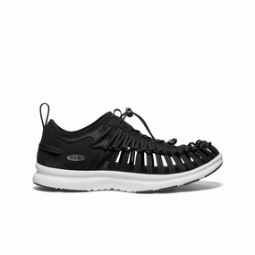 Flat Design Smart Form Men's UNEEK O3 Sneaker Sandal  |  Black/Star White