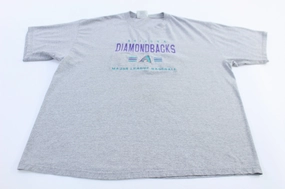 90's Arizona Diamondbacks Baseball Embroidered T-shirt Easy and Relaxed Everyday Trend