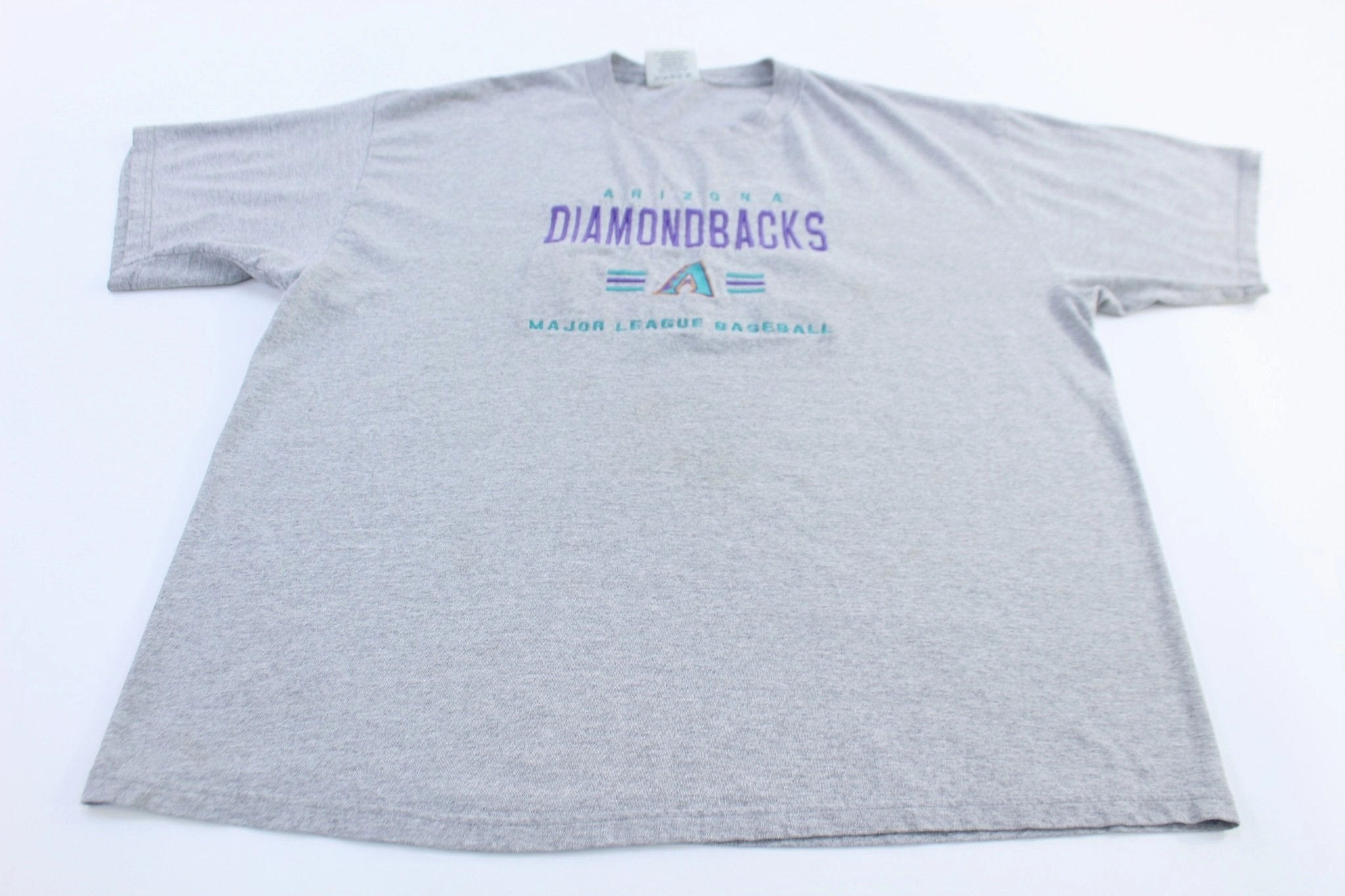 90's Arizona Diamondbacks Baseball Embroidered T-shirt Easy and Relaxed Everyday Trend