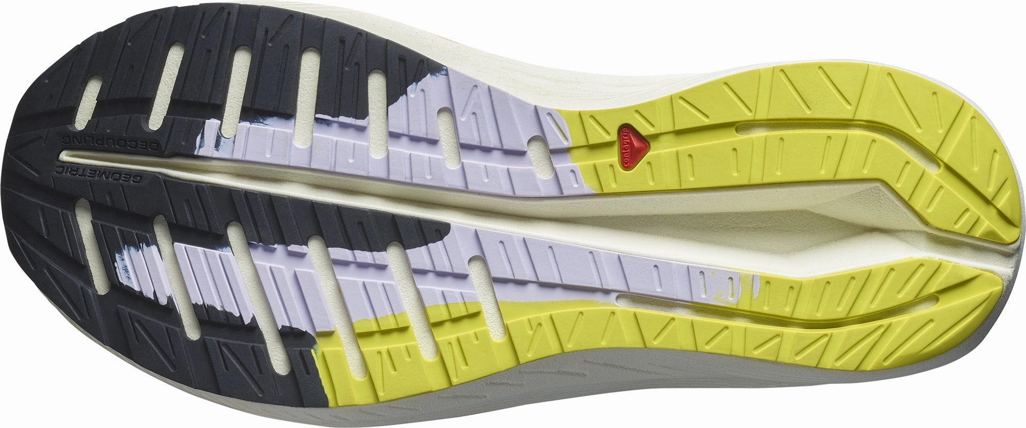 Hyperlock Heel Salomon Aero Volt 2 Womens Running Shoes - White