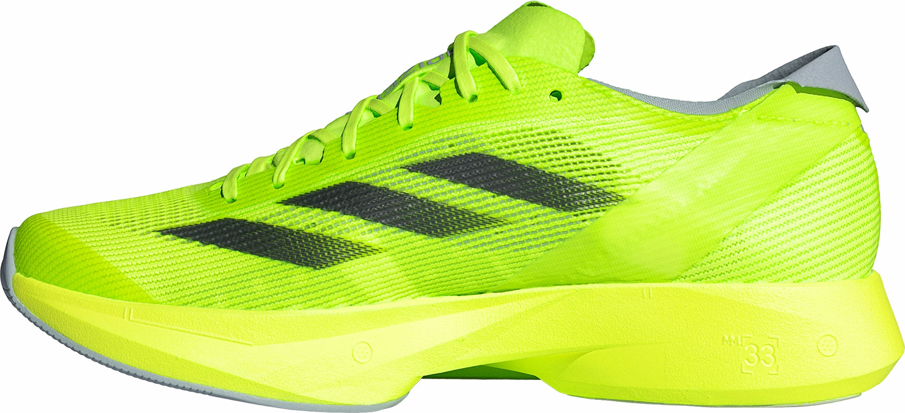 Reinforced Ankle Collar Tremendous support adidas Adizero Takumi Sen 10 Womens Running Shoes - Yellow