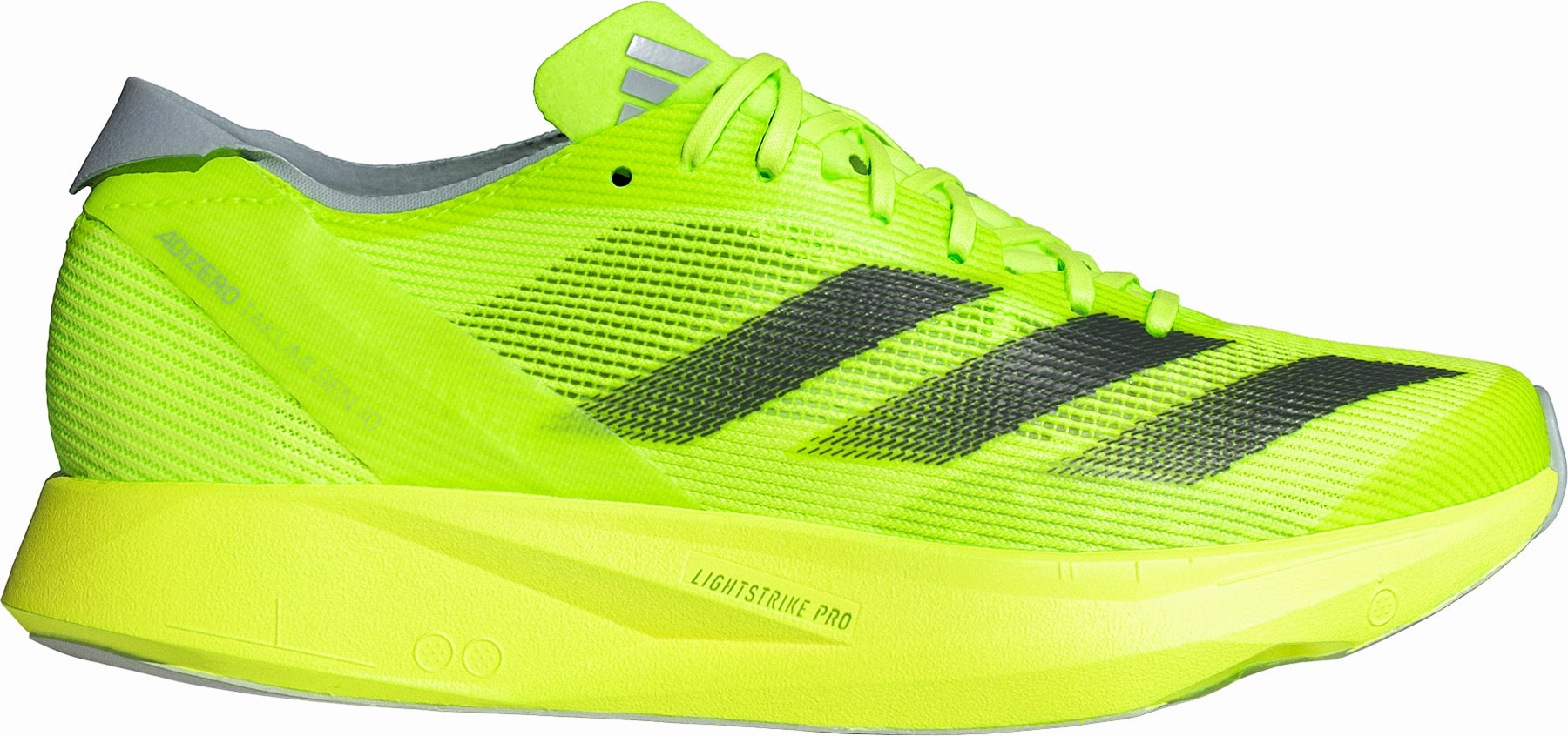 adidas Adizero Takumi Sen 10 Womens Running Shoes - Yellow Cushioned Insole Shoes Stable Support