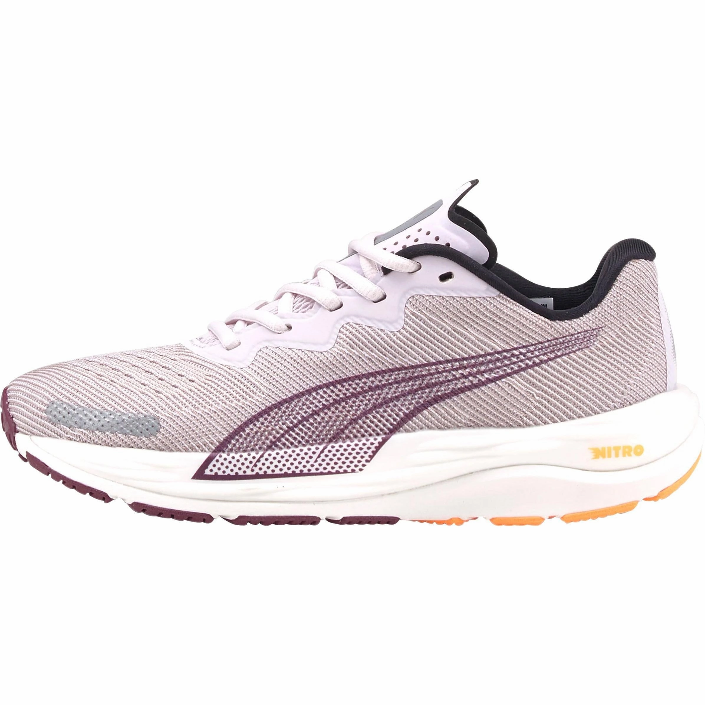 Puma Velocity Nitro 2 Womens Running Shoes - Purple Comfortable foot alignment