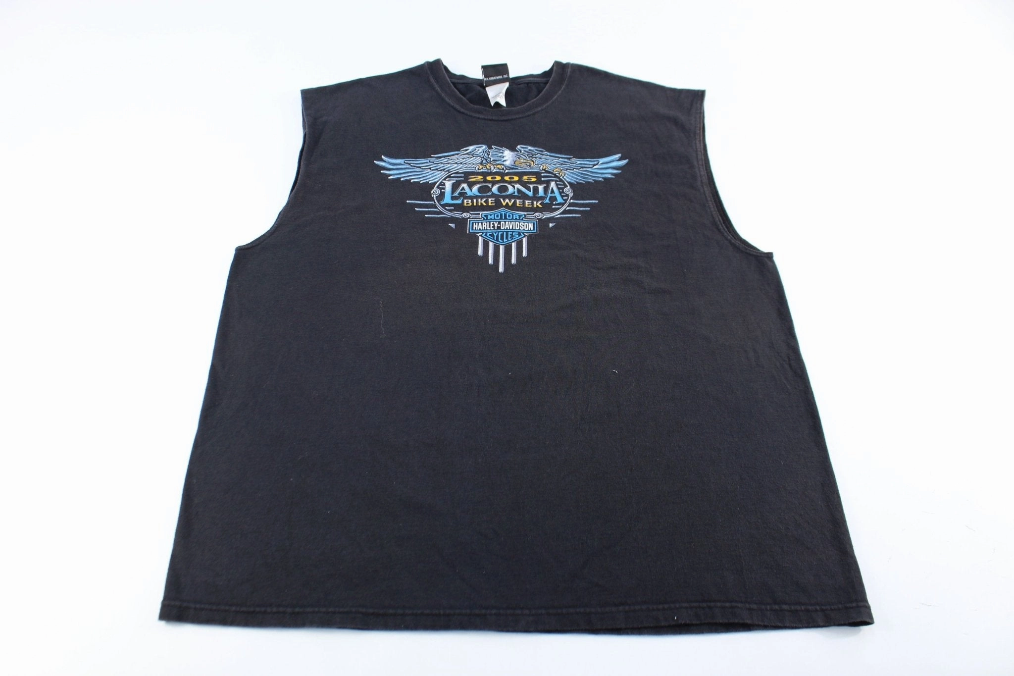 Total Ease 2005 Harley Davidson Motorcycles Meredith, New Hampshire Tank Top