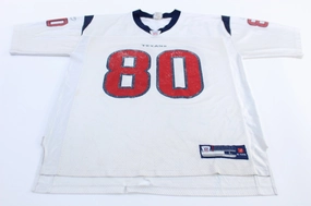 Houston Texans Andre Johnson #80 Reebok Football Jersey Body Mapping Technology