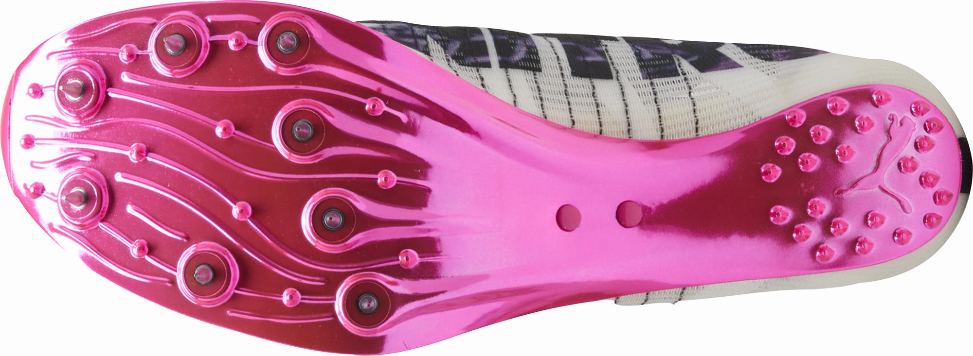 Puma evoSpeed Sprint Nitro Elite 2 Running Spikes - White Tread Stability