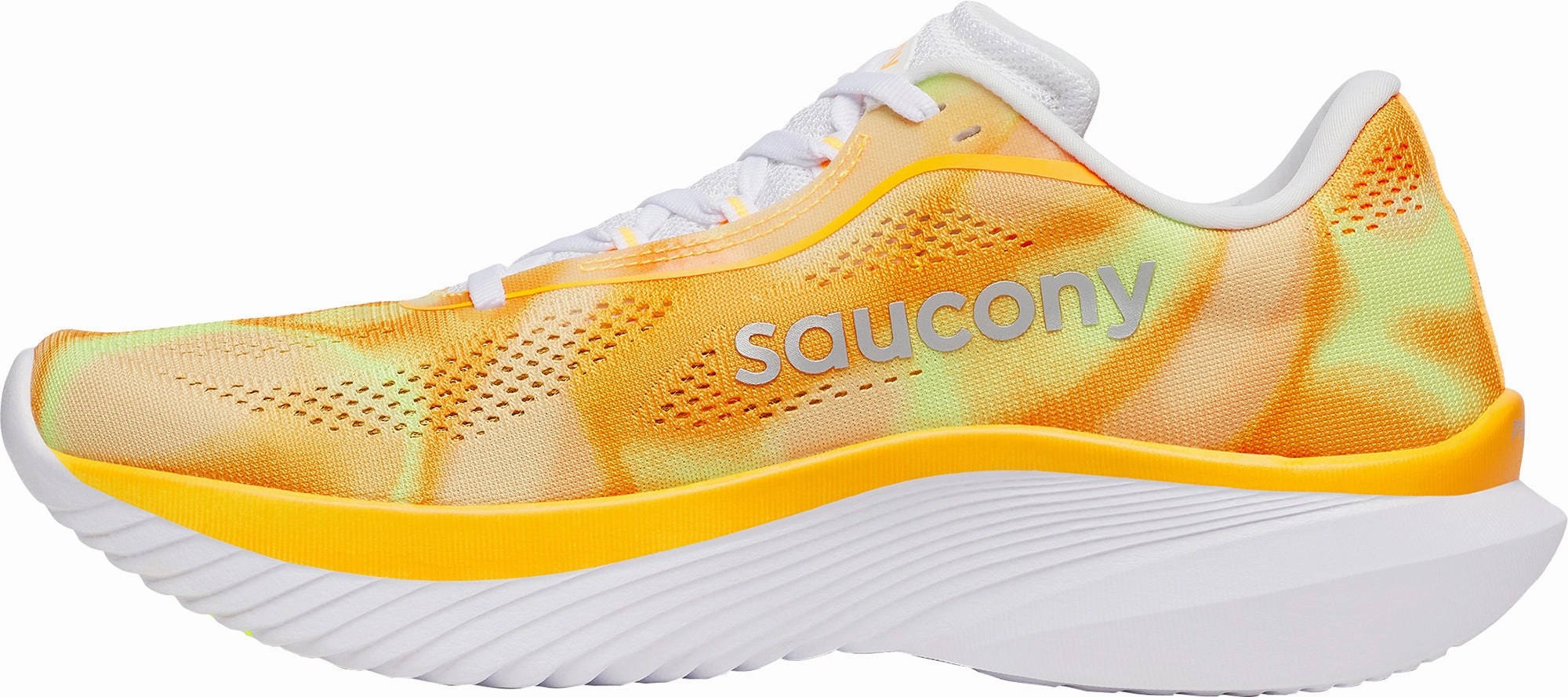Saucony Kinvara 15 Mens Running Shoes - Orange antimicrobial upper shoes Stylish Accessory