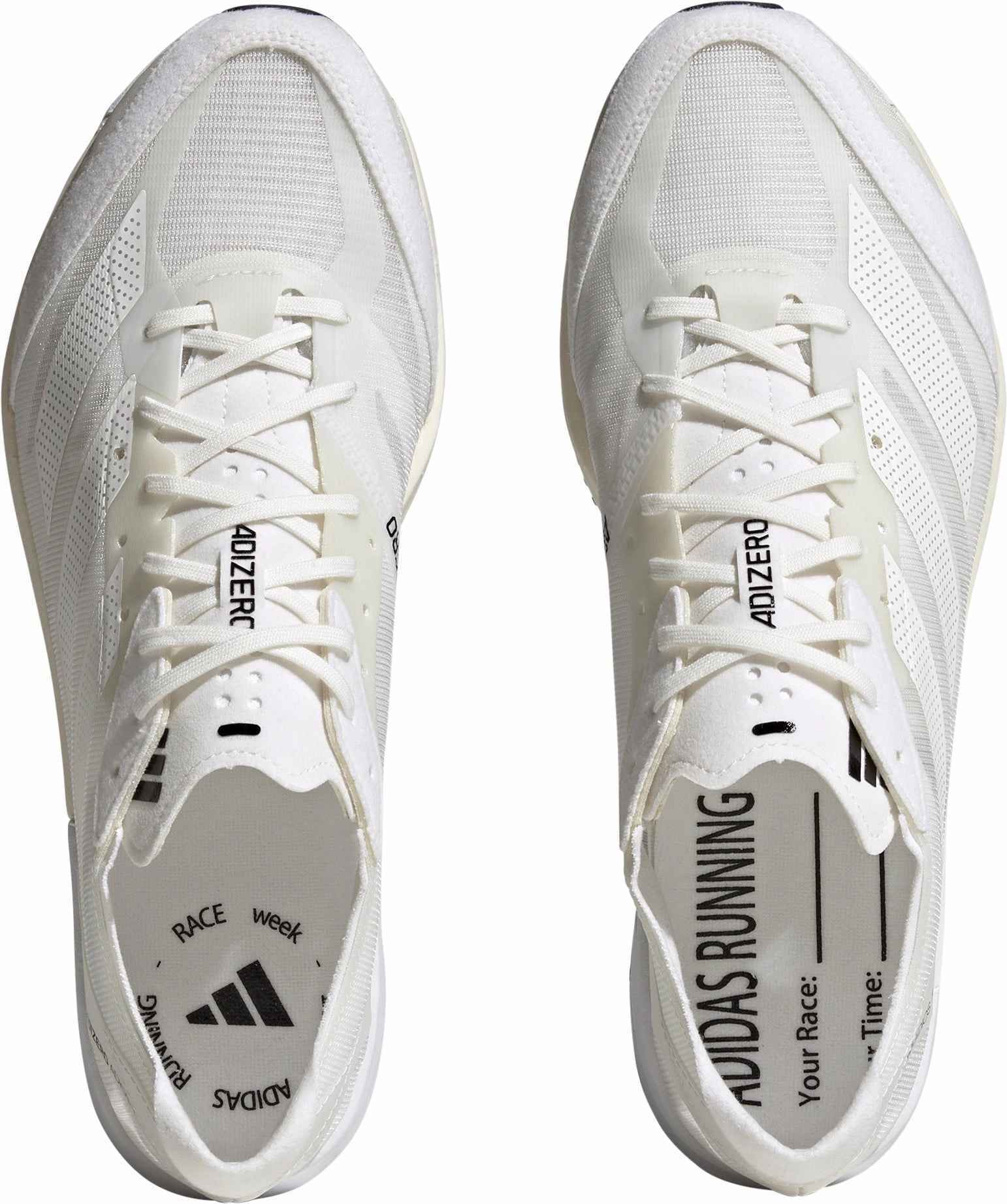 adidas Adizero Adios 7 Mens Running Shoes - White mid - range shoes