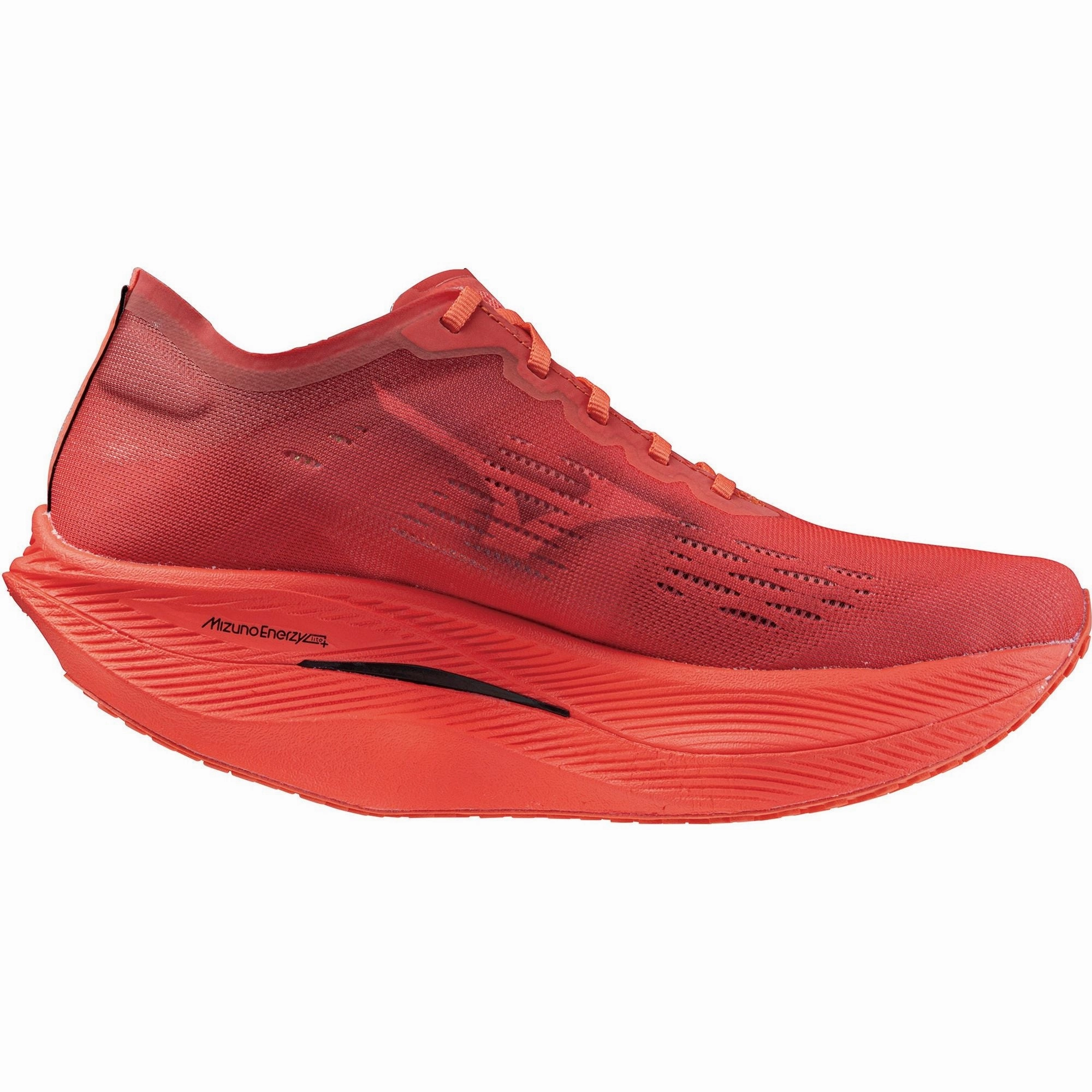 Non - Slip cold - weather shoes Mizuno Wave Rebellion Pro 2 Running Shoes - Red