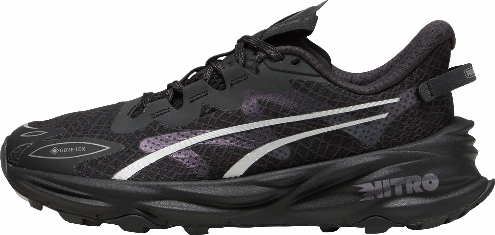 Present Puma Fast-Trac Nitro 3 GORE-TEX Womens Trail Running Shoes - Black