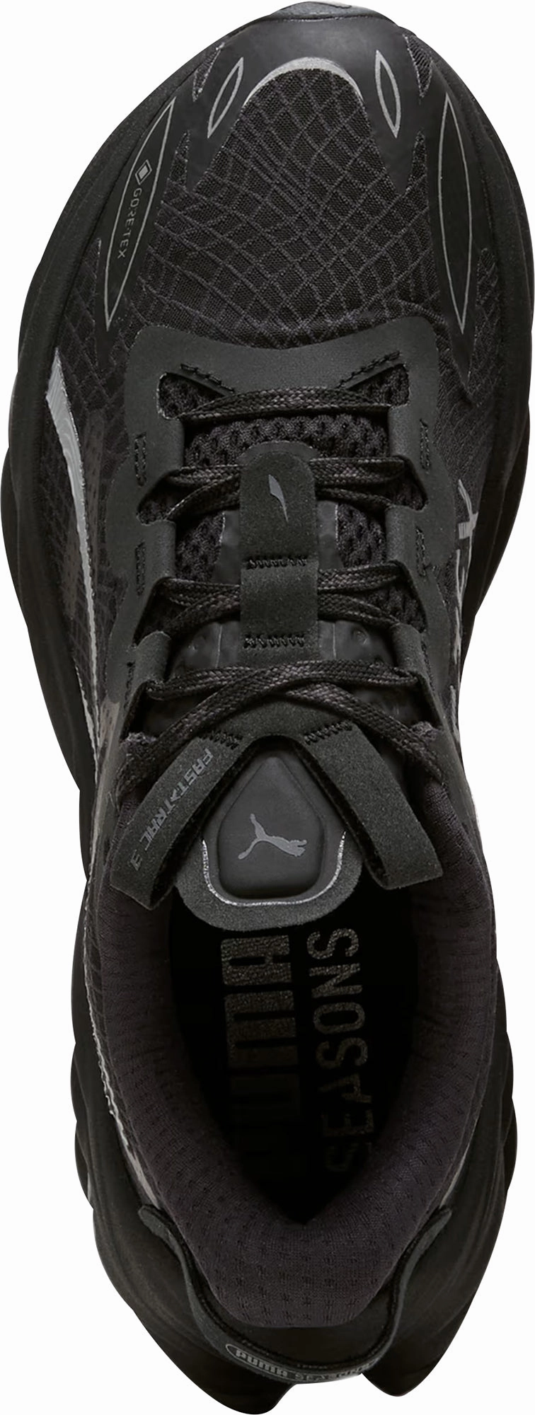 Puma Fast-Trac Nitro 3 GORE-TEX Womens Trail Running Shoes - Black Bacterial Resistant Lining Ventilated Sides