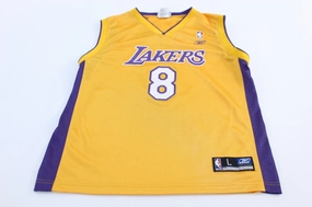 Sporty Gear Raglan sleeves Youth Reebok Los Angeles Lakers Kobe Bryant Basketball Jersey