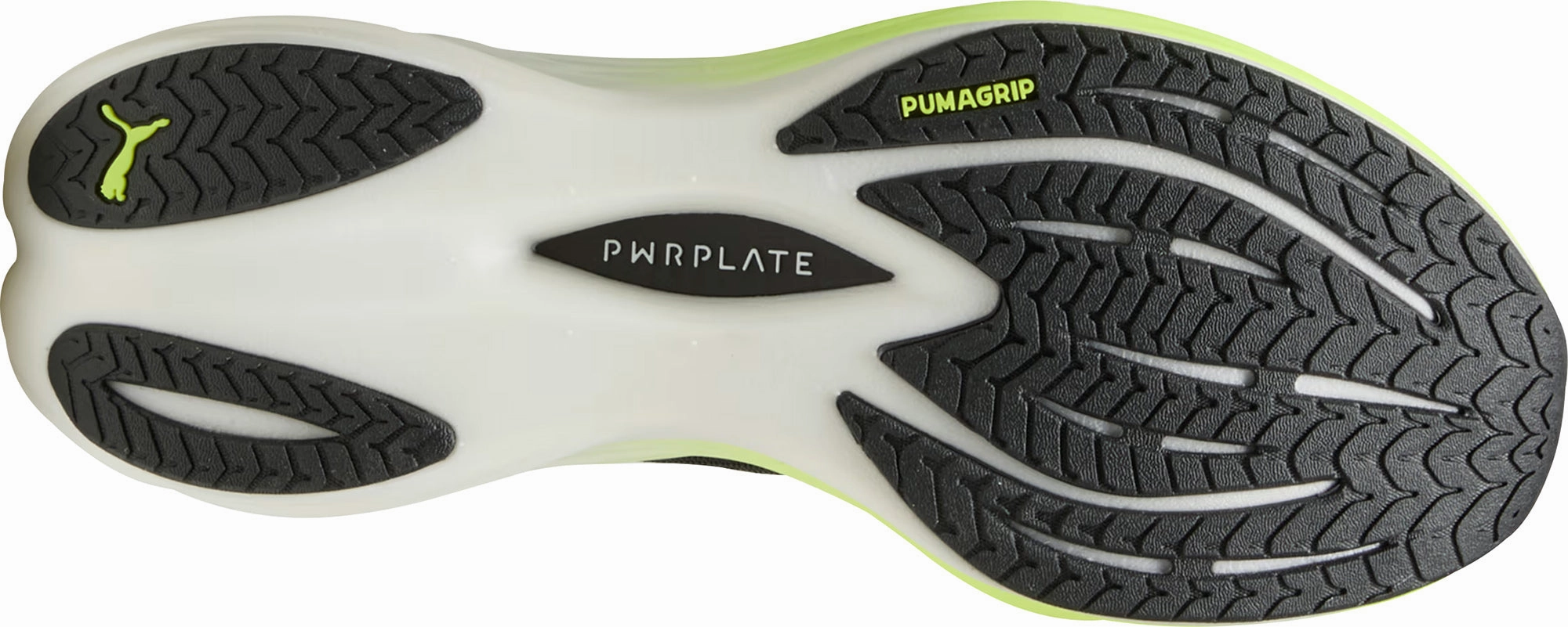 Puma Deviate Nitro 3 WIDE FIT Mens Running Shoes - Black Tensile Web Support Hyper Responsive