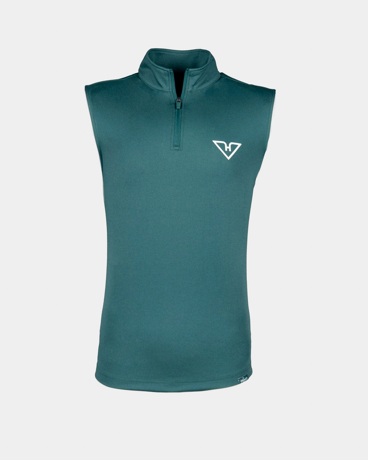 Water-Resistant Layer Subtle Forest Green HyFlyers Quarter Zip Vest