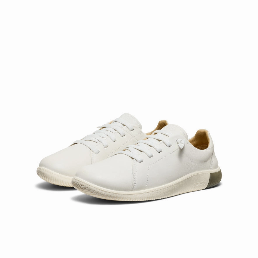 Winter Cozy Men's KNX Leather Sneaker  |  Star White/Star White