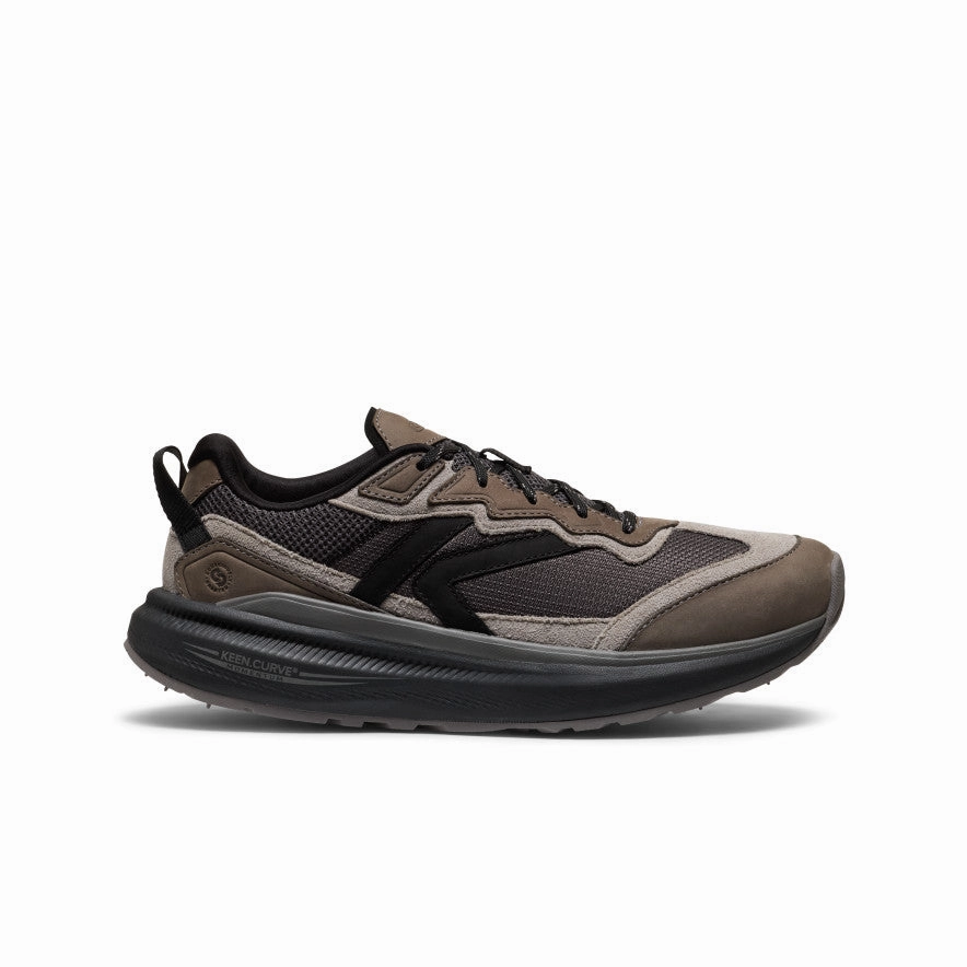 Every Season Men's WK500 Leather Walking Shoe  |  Steel Grey/Black