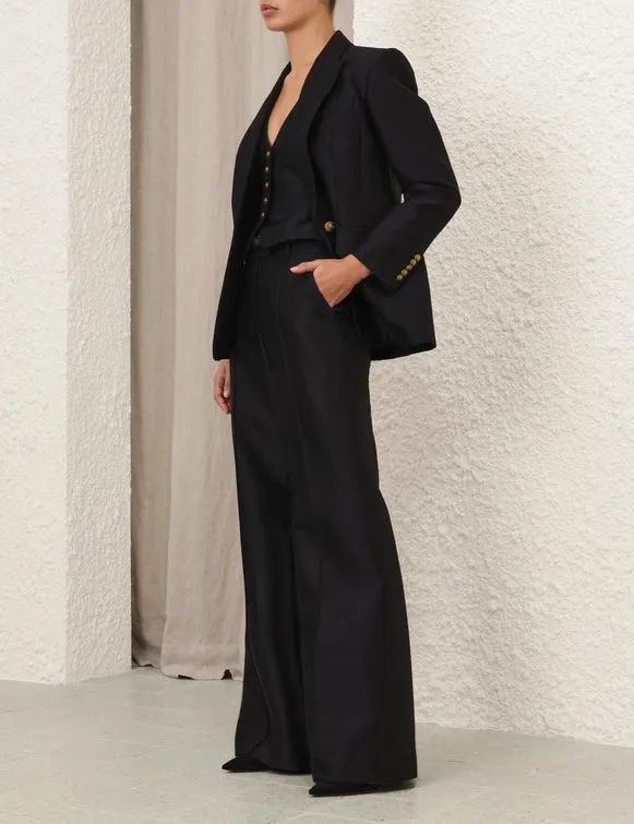 label Hypnotic Tailored Jacket in Black