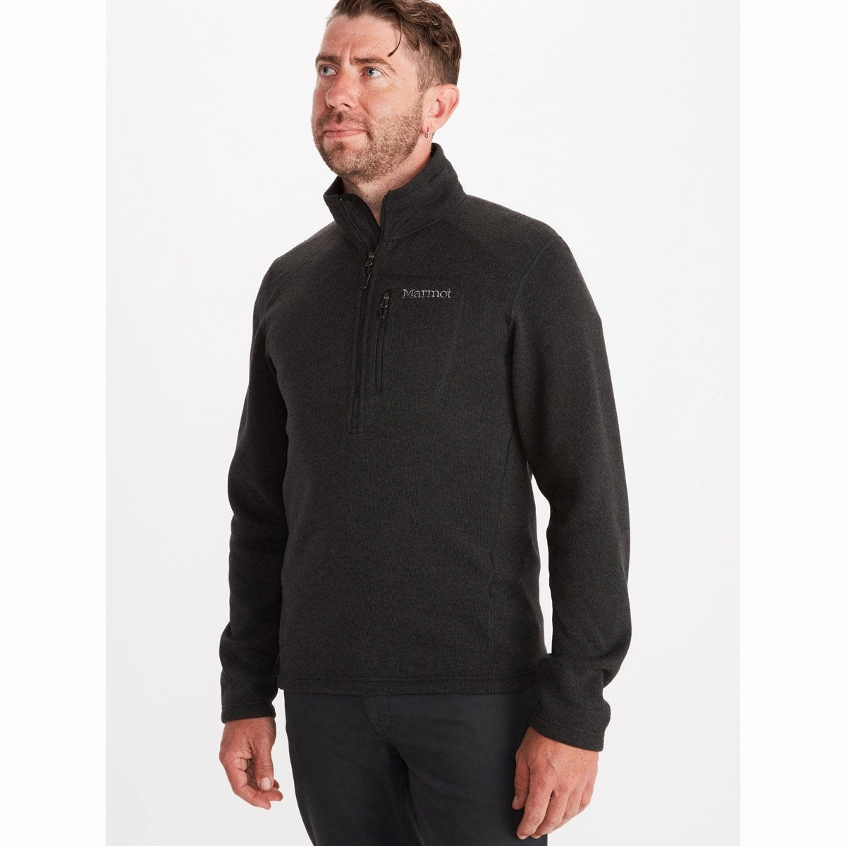 Casual Vibe Practical Outfit Men's Drop Line 1/2 Zip