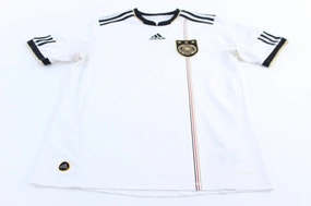 Youth Adidas Germany Deutscher Fussball-bund Soccer Jersey Compression Fit Engineering