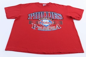 Odor Control Finish 1994 Philadelphia Phillies Baseball Graphic T-Shirt